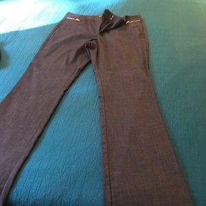 New York & Company Slim Flare Pant - Zip Accents